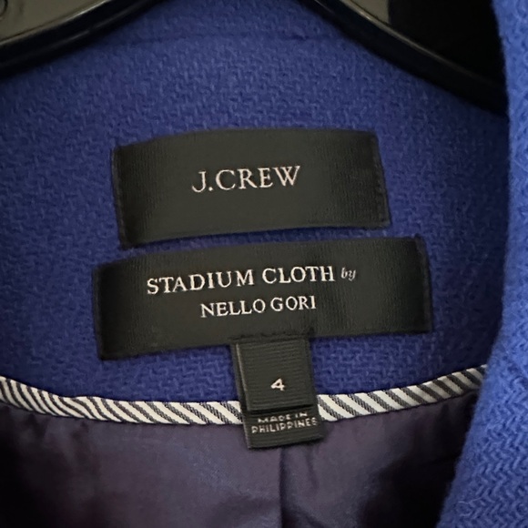 J. Crew Blue Peacoat with Gold Buttons - Picture 2 of 5